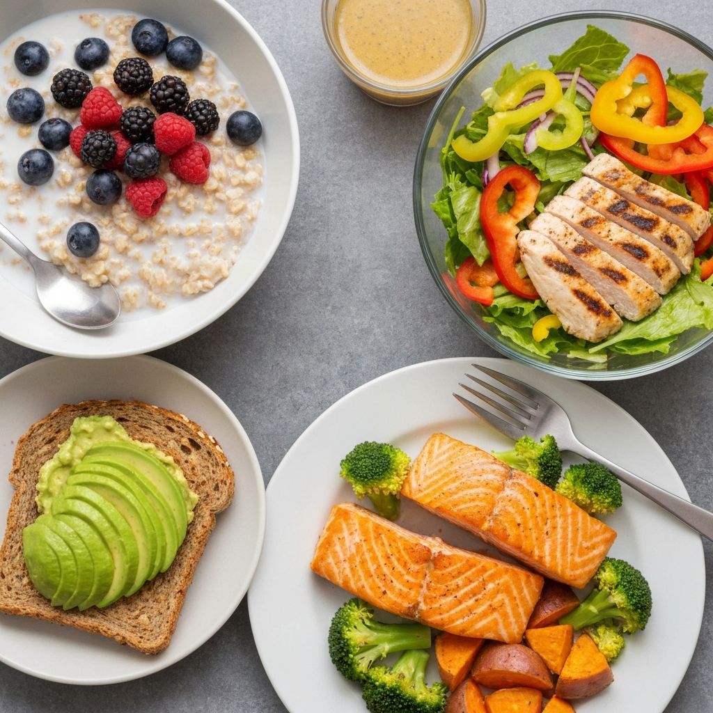 Daily eating patterns and routine